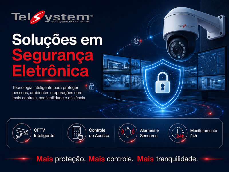 Imagem de destaque Segurança Eletrônica