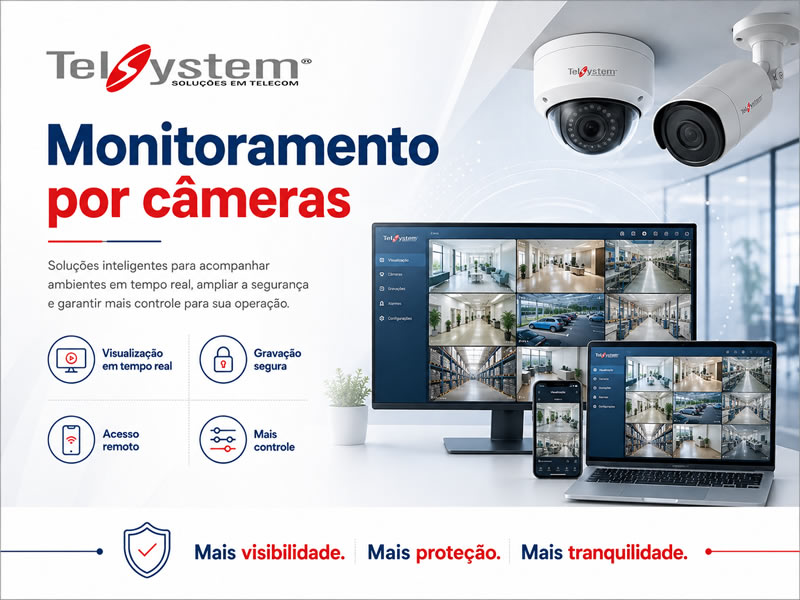 Foto 1 Monitoramento por Câmeras