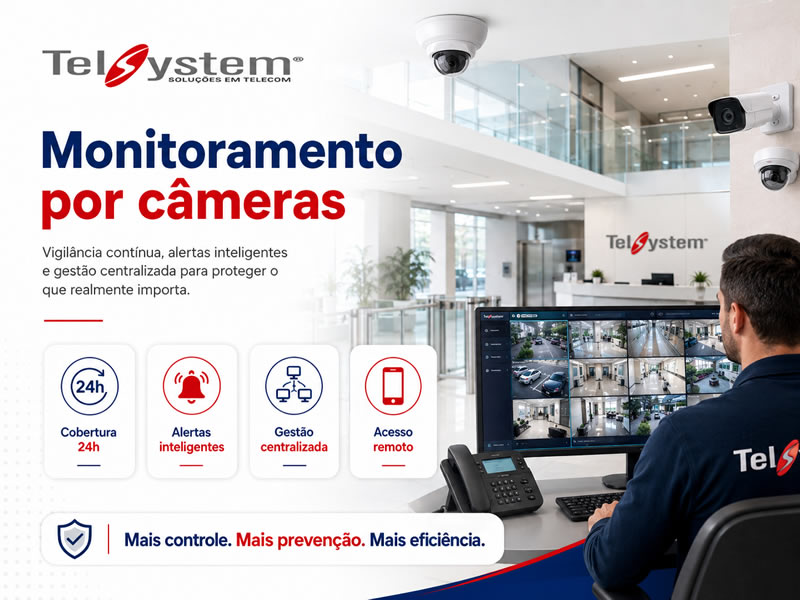 Foto 2 Monitoramento por Câmeras